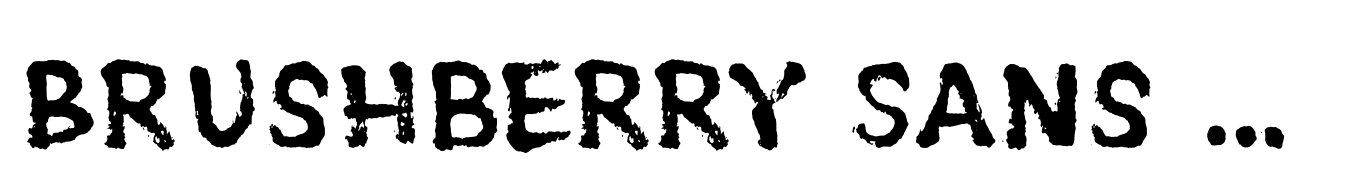 Brushberry Sans Two